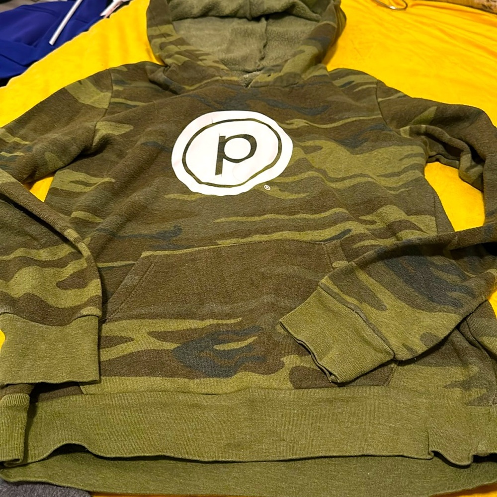 Pure barre camo hoodie